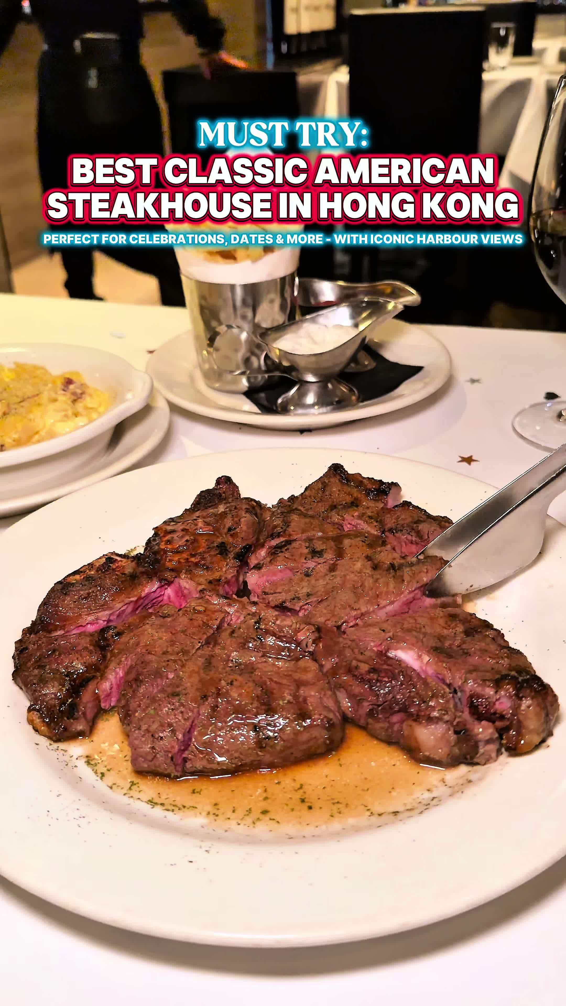𝐈𝐒 𝐓𝐇𝐈𝐒 𝐓𝐇𝐄 𝐁𝐄𝐒𝐓 𝐒𝐓𝐄𝐀𝐊𝐇𝐎𝐔𝐒𝐄 𝐈𝐍 𝐇𝐎𝐍𝐆 𝐊𝐎𝐍𝐆? Morton’s of Chicago has been on my list for the longest time and I finally understand what the hype is all about! 🥩 